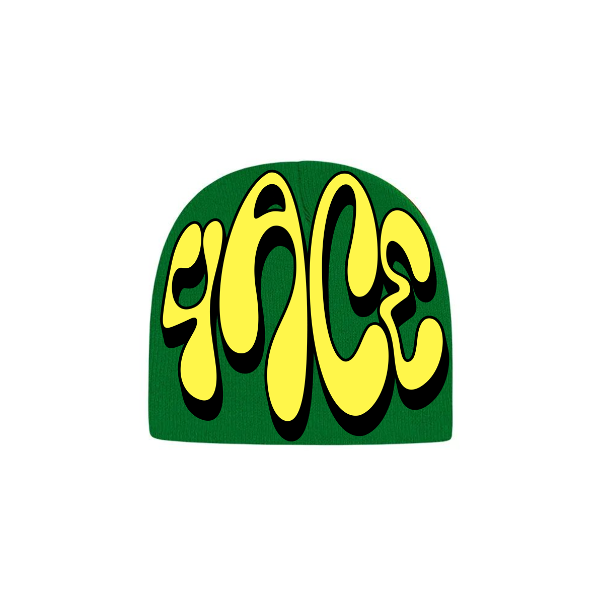 Green/Yellow 4ACE Beanie