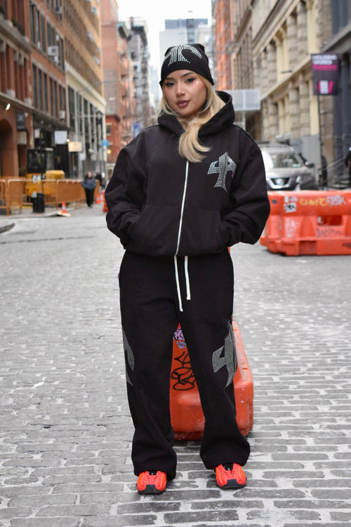 Black ACE Sweat suit